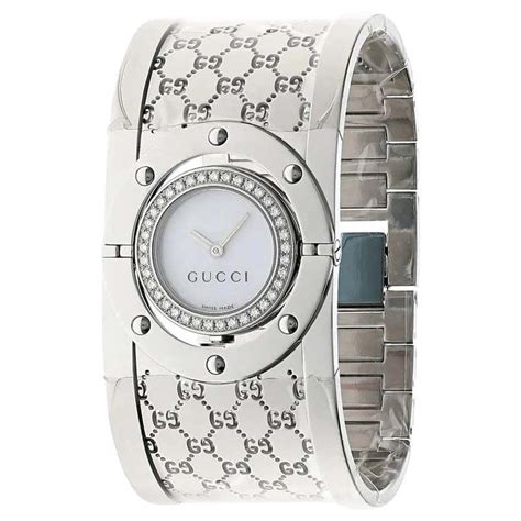 gucci watch multi colored ring